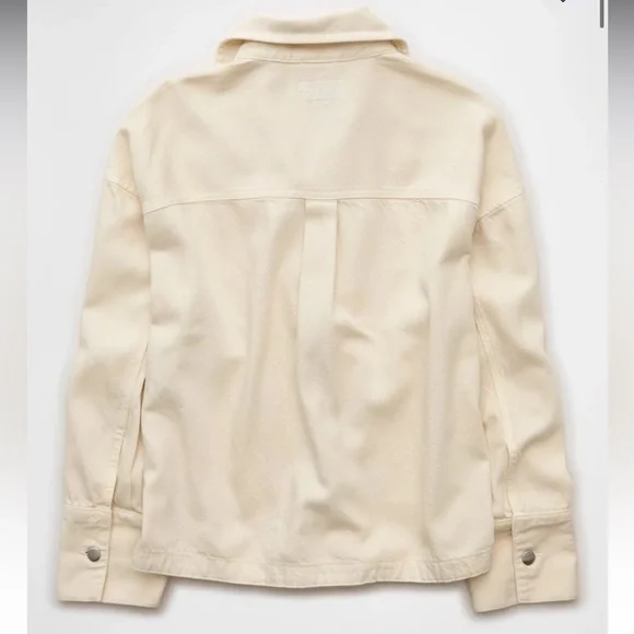 American Eagle Cream Chore Jacket Size Medium! - Picture 4 of 6